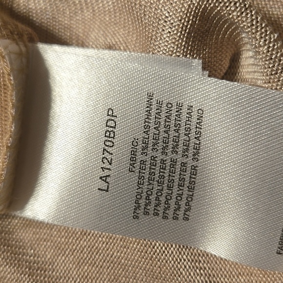 Molly Bracken Shimmering Gold and Black V-Neck T Shirts - Picture 5 of 5